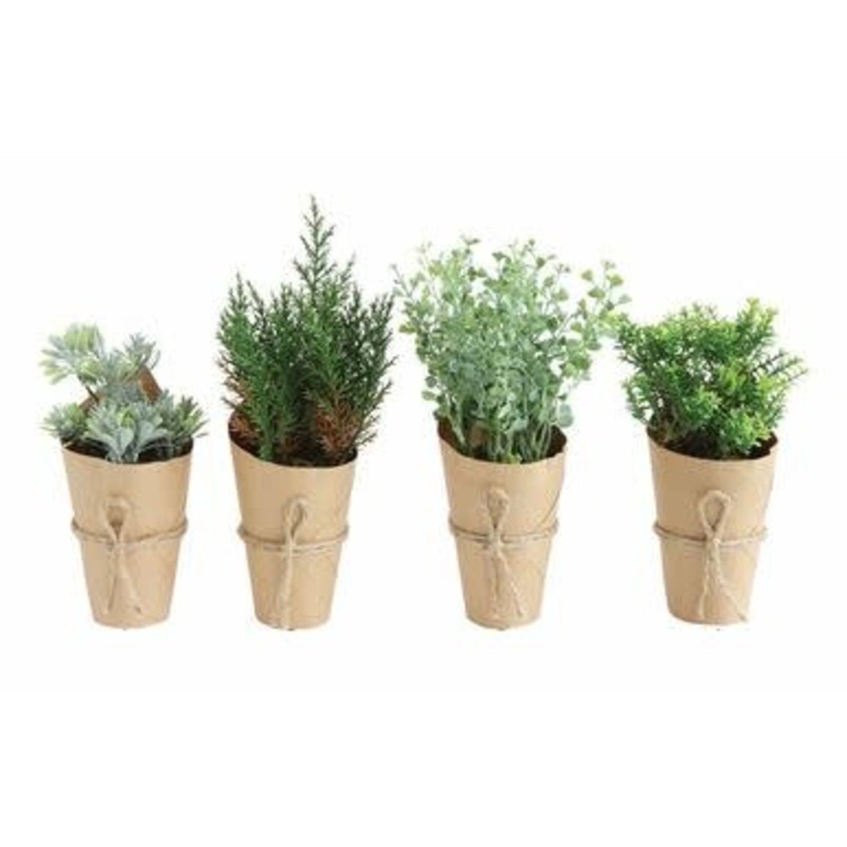 m. lynne designs artificial plant wrapped in paper