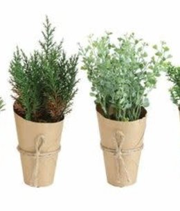 available at m. lynne designs artificial plant wrapped in paper