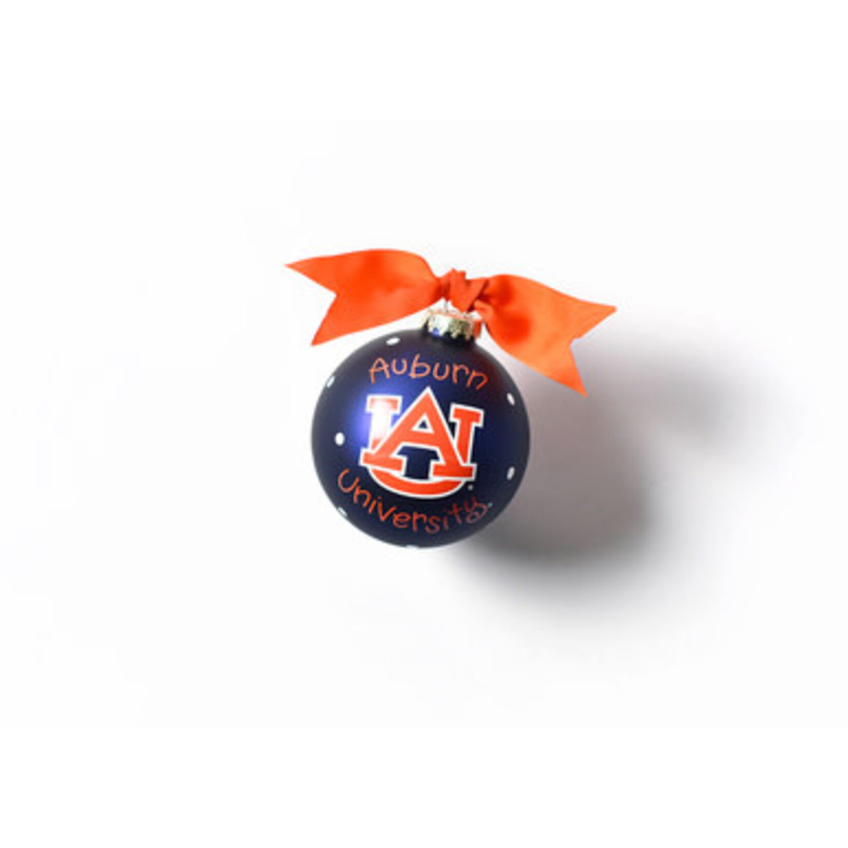 coton colors auburn logo ornament