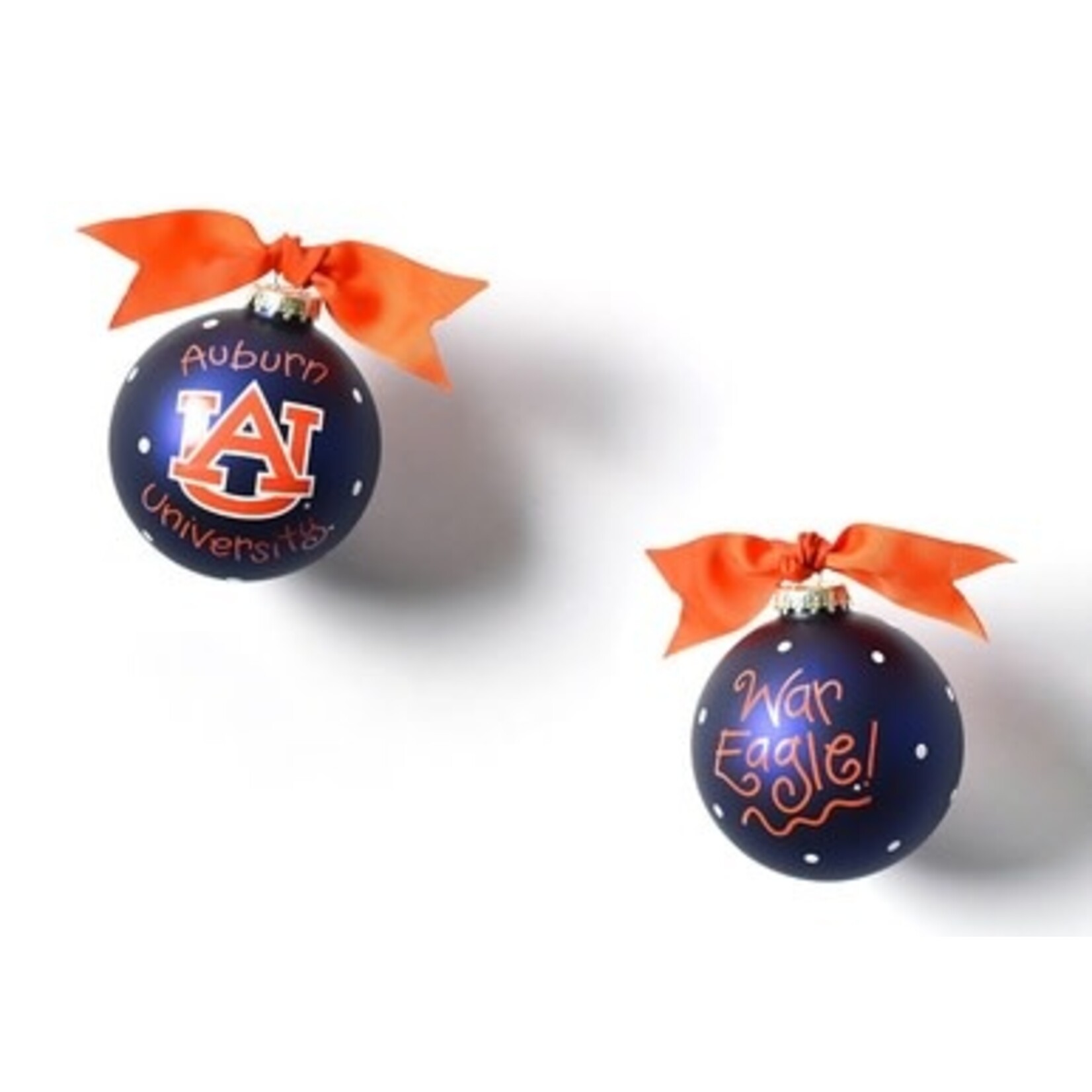coton colors auburn logo ornament