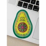 natural life avocado sticker