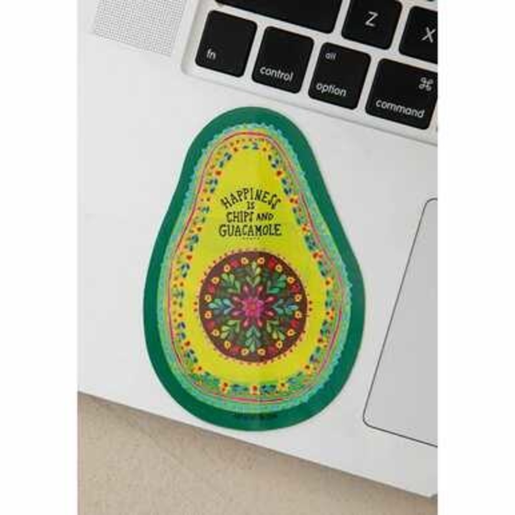 natural life avocado sticker