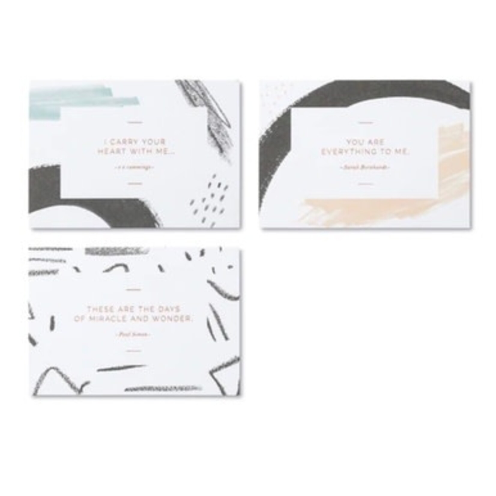 m. lynne designs beautiful thoughts post cards