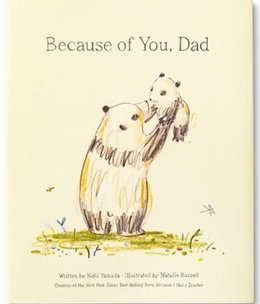 available at m. lynne designs Because of You, Dad Book