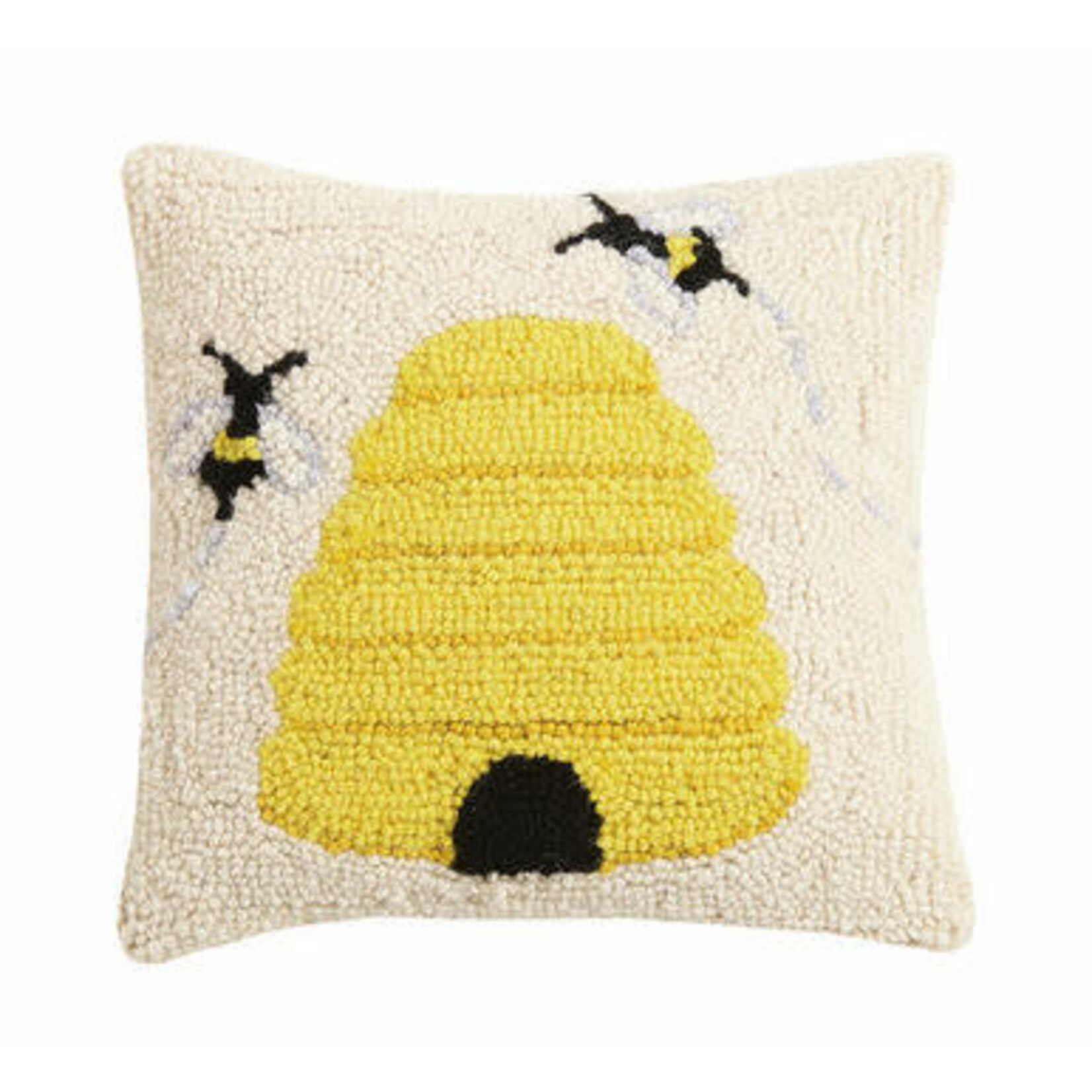 m. lynne designs beehive hook pillow