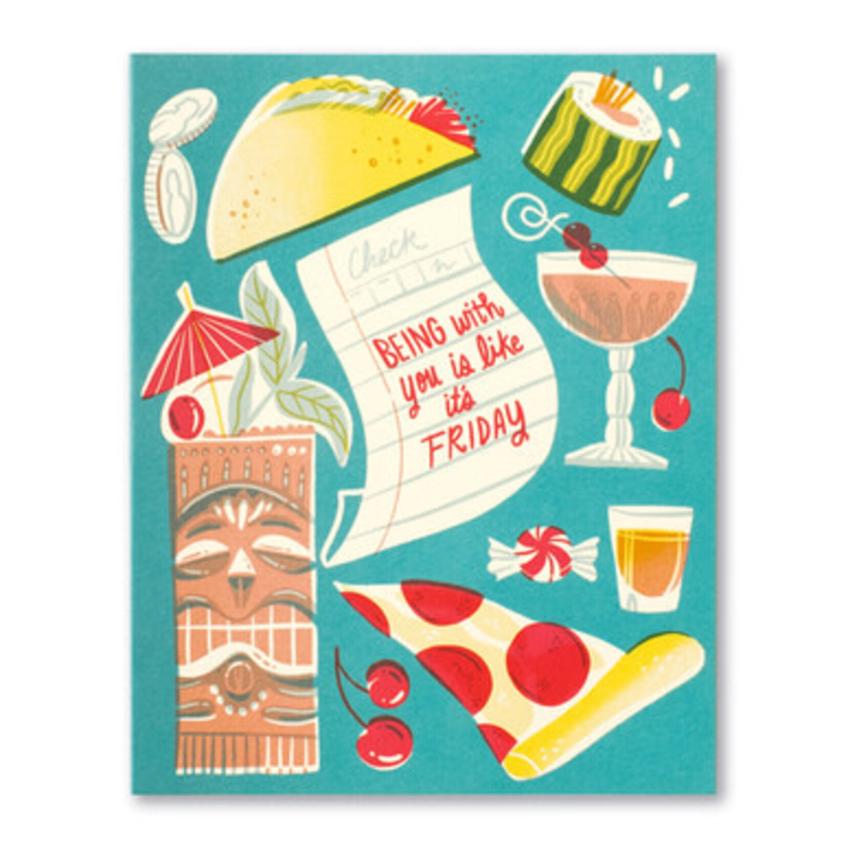 m. lynne designs being with you card