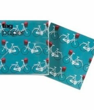 Bicycles Paper Cocktail Napkin