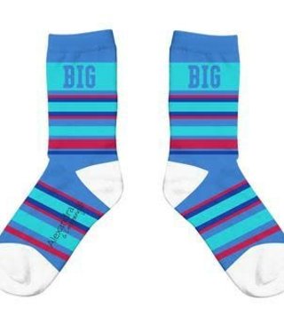 available at m. lynne designs "big" blue crew socks