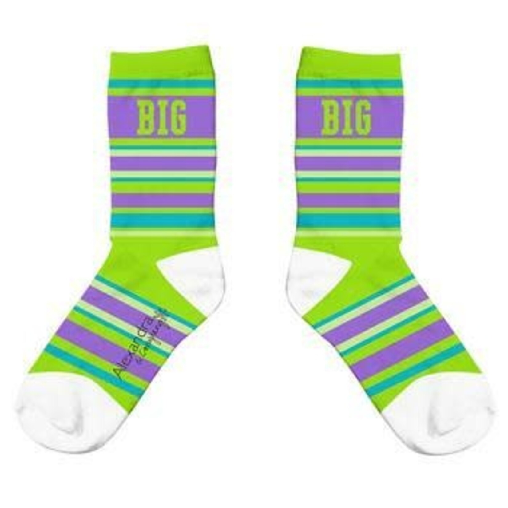 m. lynne designs 'big' green crew socks
