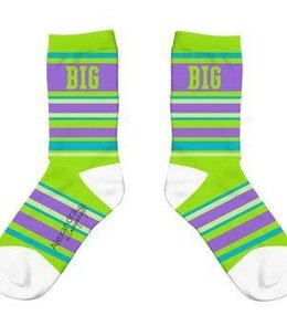 “big" green crew socks