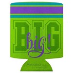m. lynne designs big sis green koozie