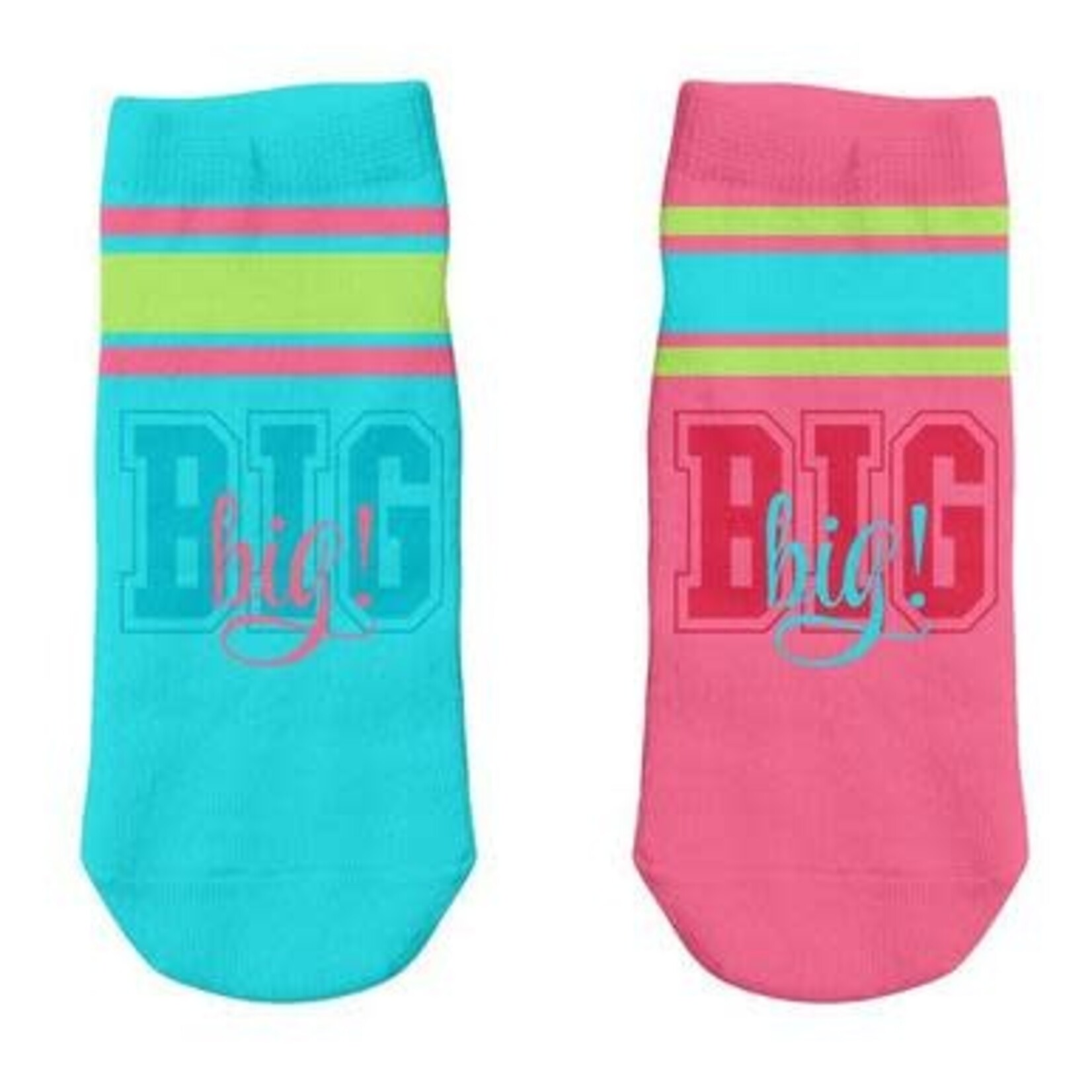m. lynne designs big teal ankle socks