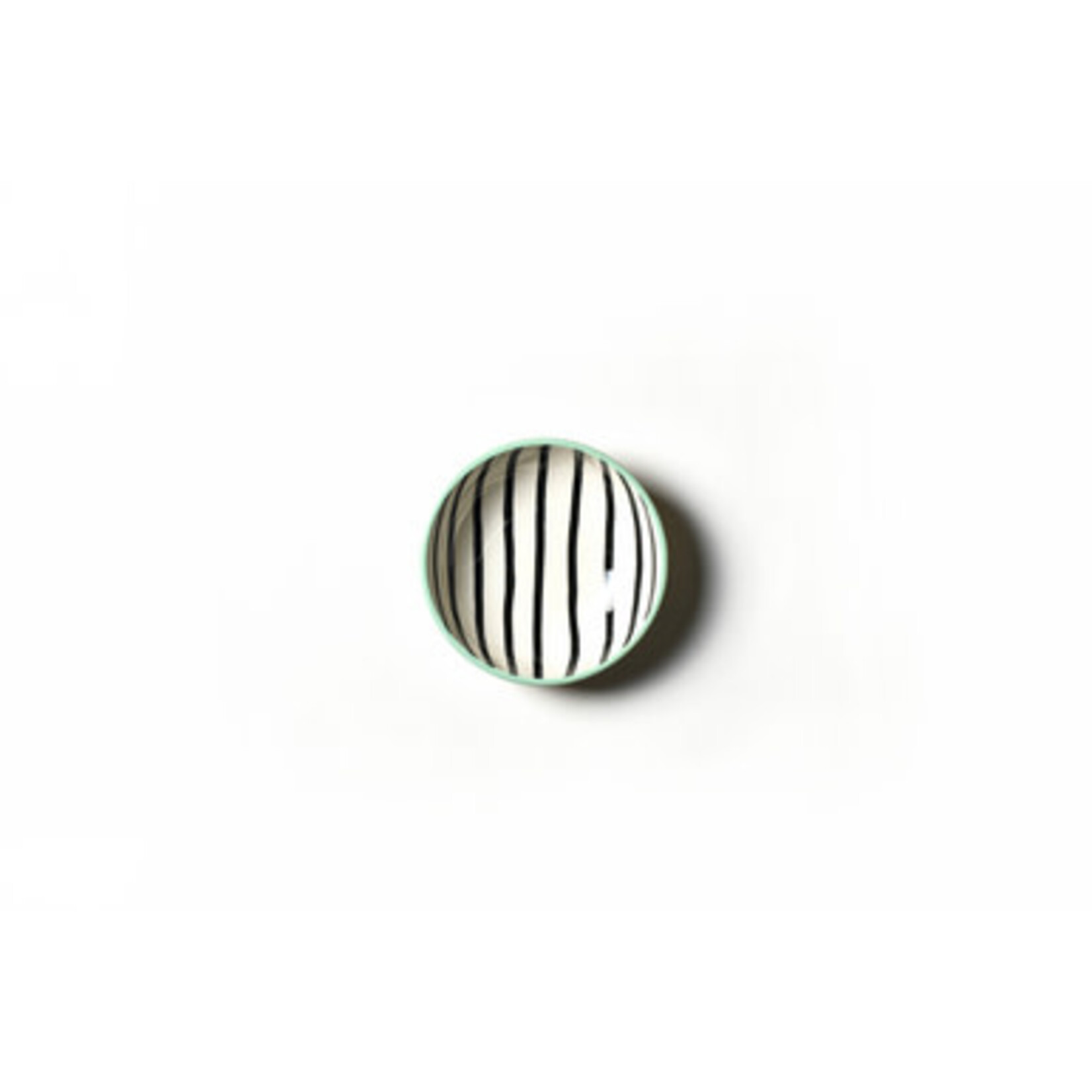 happy everything black and white stripe bowl big attachment