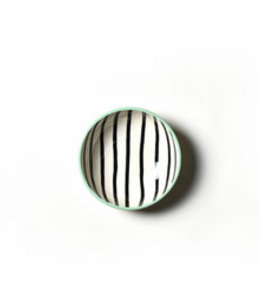 happy everything Black and White Stripe Bowl Big Attachment