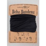 natural life black boho bandeau