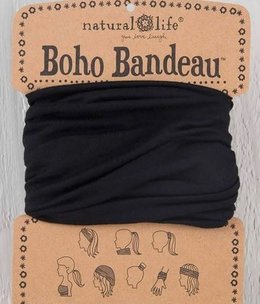 natural life Black Boho Bandeau