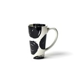 coton colors Black Brushed Dot Mug