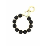m. lynne designs black chunky diamond bracelet