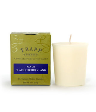 black orchid ylang votive candle