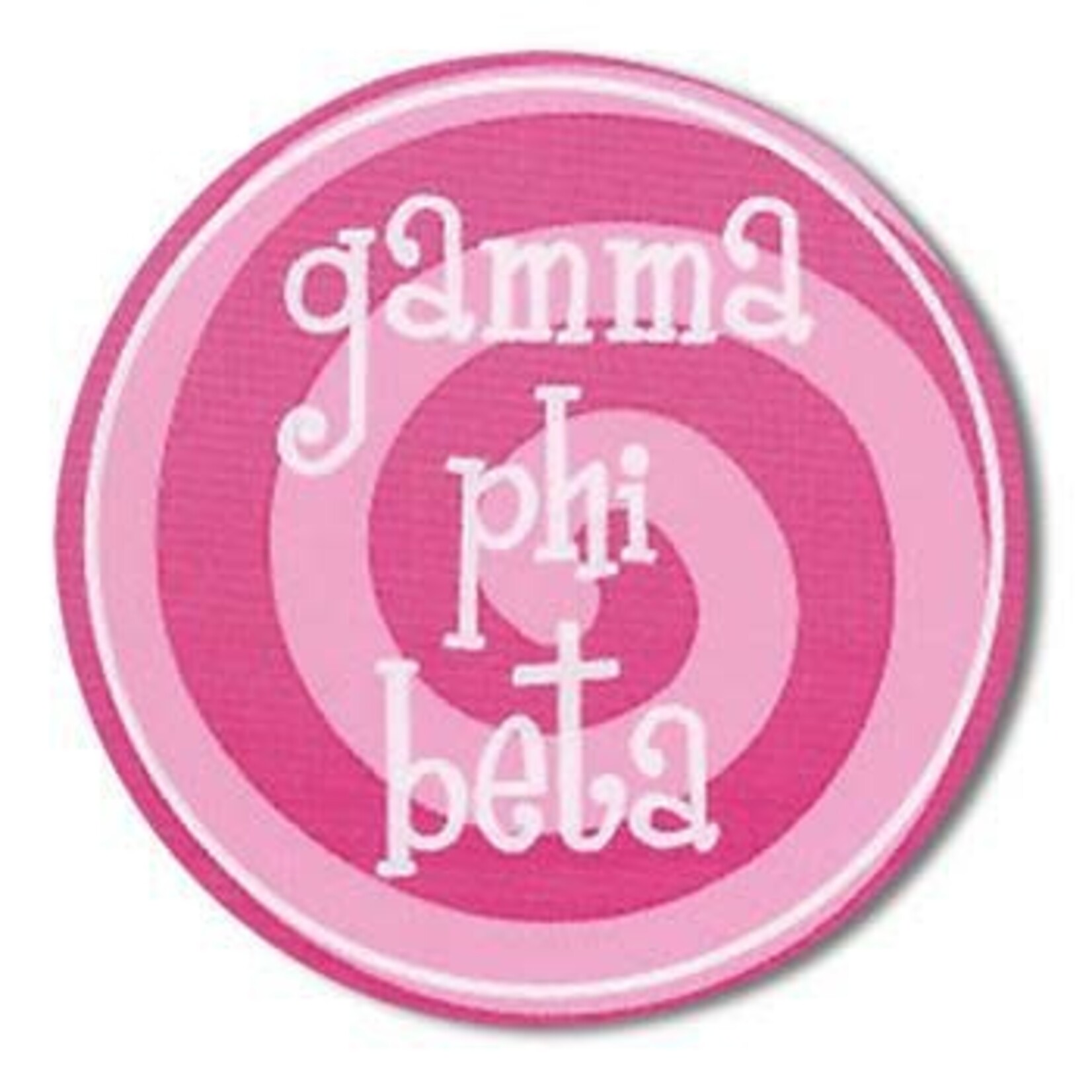 m. lynne designs gamma phi beta bumper sticker