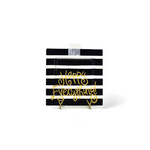 happy everything black stripe happy everything square big platter