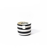 happy everything Black Stripe Happy Everything Mini Bowl