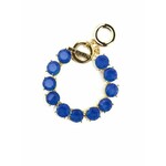 m. lynne designs blue chunky diamond bracelet