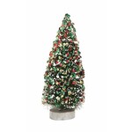 m. lynne designs bottlebrush multi-color tree with sequins