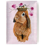 m. lynne designs bubblegum bunny trinket dish