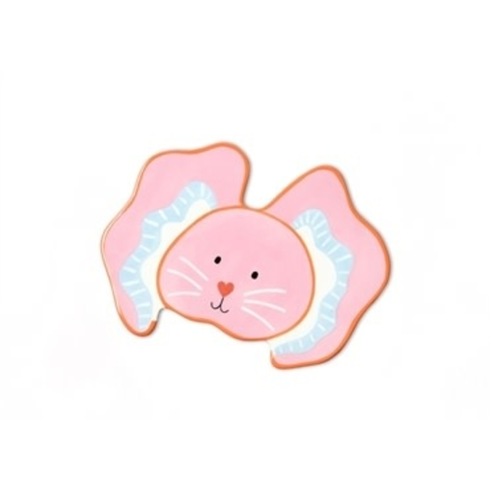 happy everything bunny face big attachment