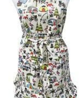 available at m. lynne designs Camping Ruffle Apron