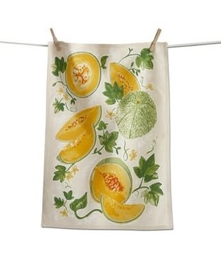 available at m. lynne designs Cantaloupe Dishtowel
