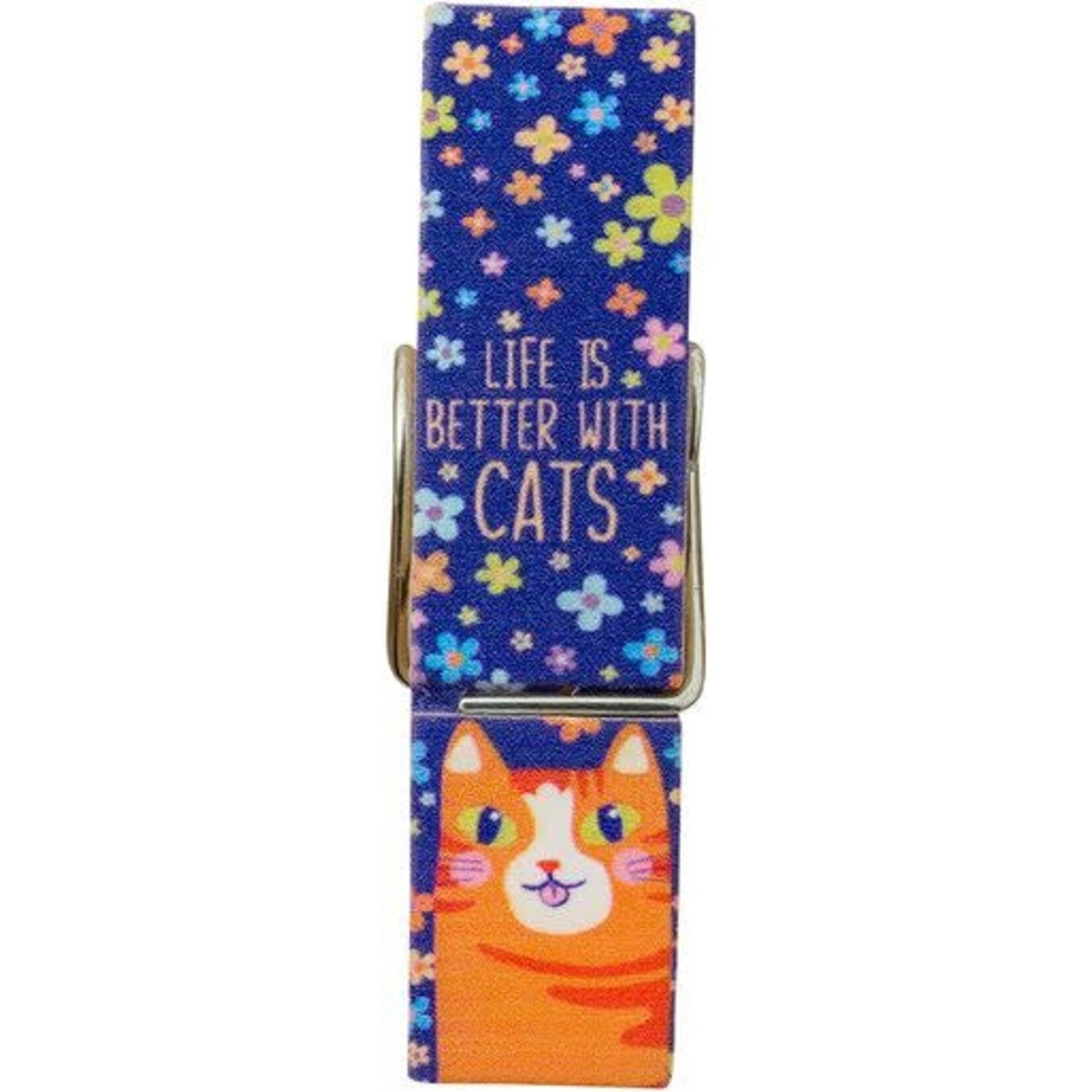 m. lynne designs cat chip clip