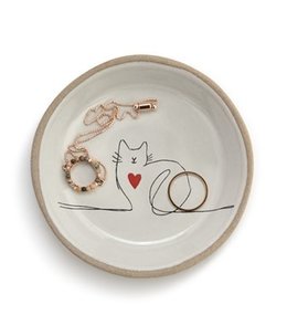 Cat Love Trinket Dish