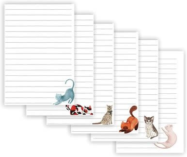 available at m. lynne designs Cat Lover’s Notepad