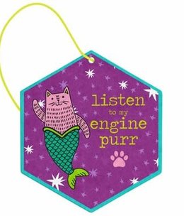 available at m. lynne designs Cat Ocean Air Freshener