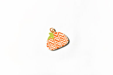 happy everything Chevron Pumpkin Mini Attachment