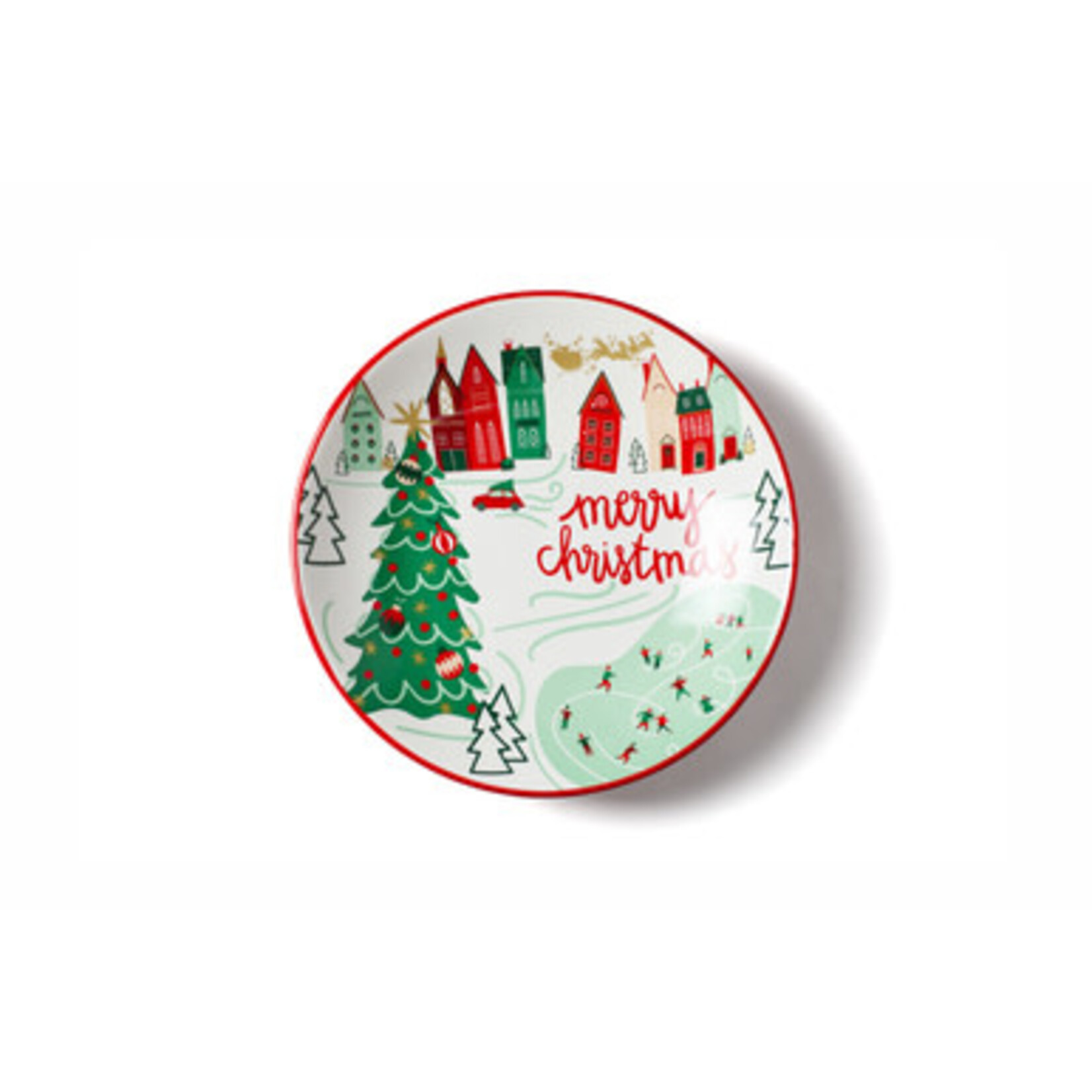 coton colors christmas in the village bowl