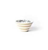 happy everything Cobble Stripe Be Happy Mod Small Bowl