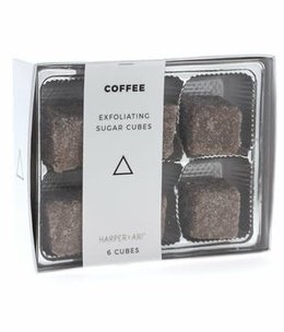 harper & ari Coffee Exfoliating Sugar Cubes 6-pack