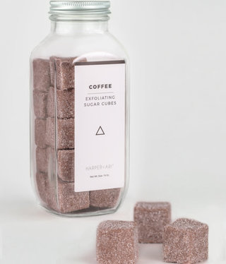 harper & ari coffee exfoliating sugar cubes