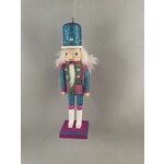 m. lynne designs colorful nutcracker ornament