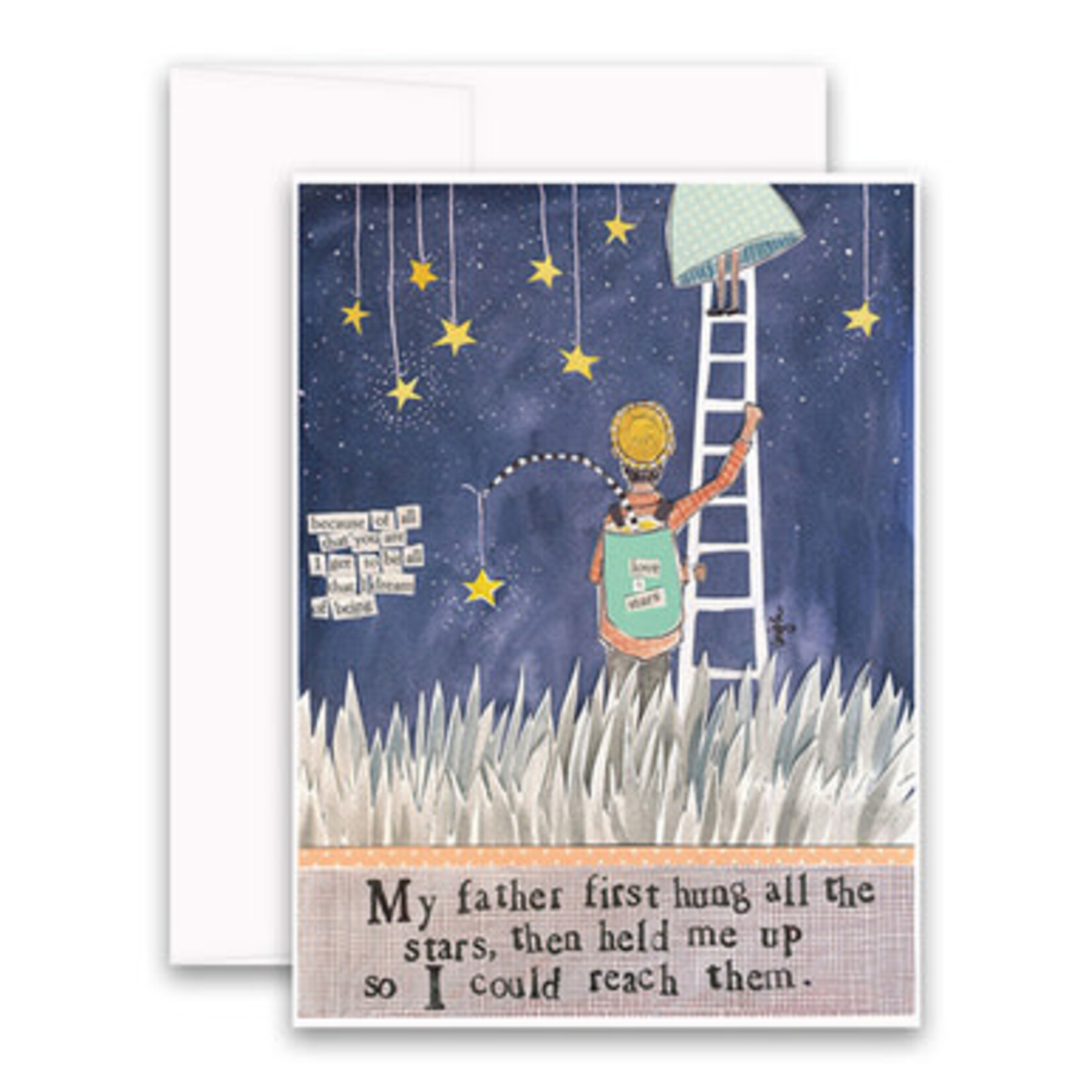 curly girl dad card