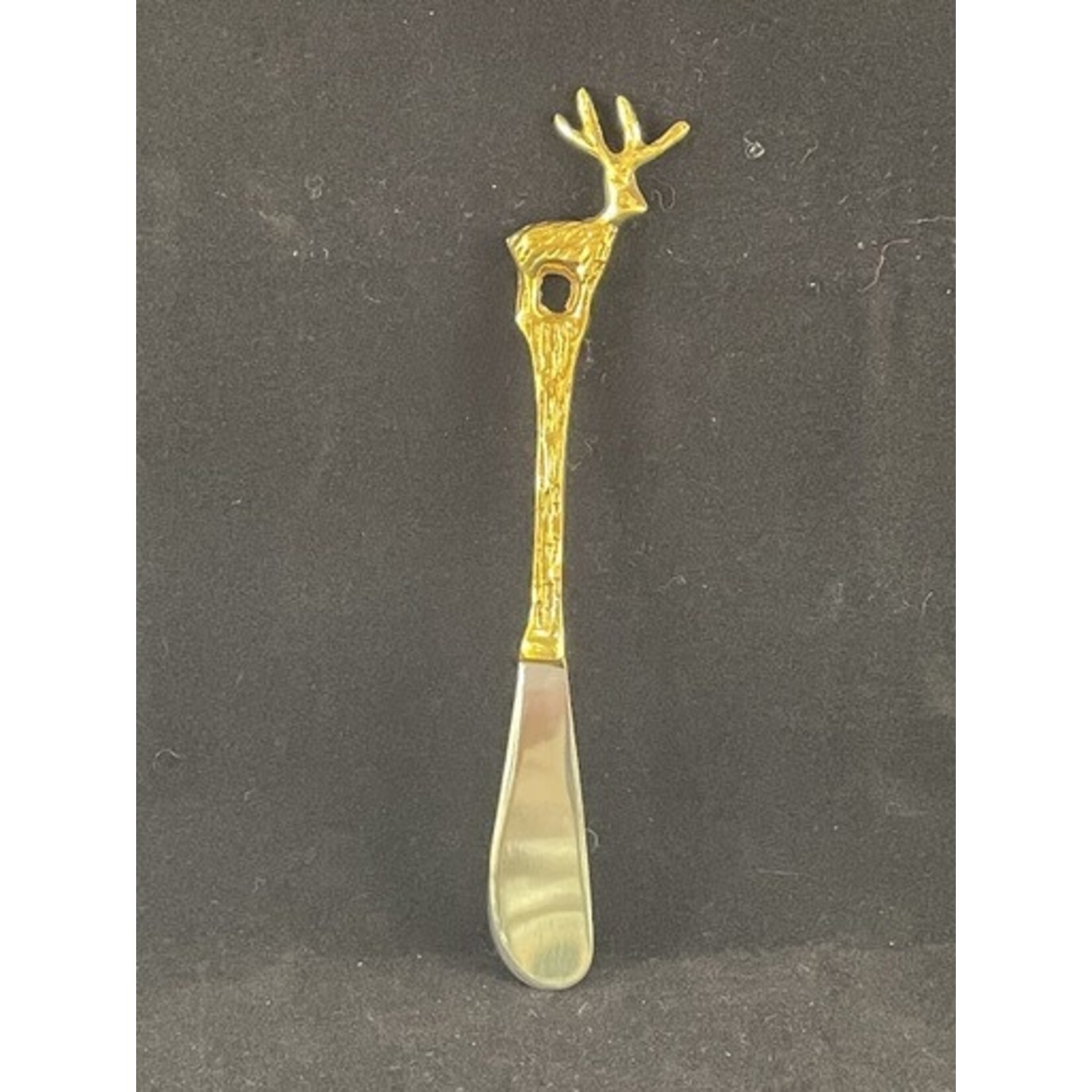 m. lynne designs brass deer spreader