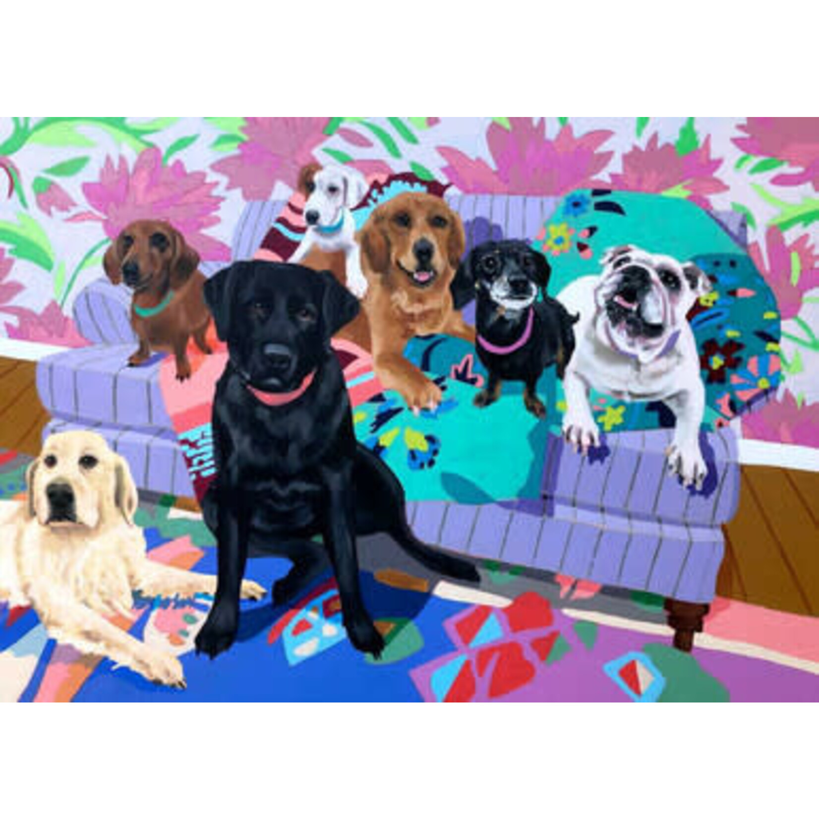 m. lynne designs pup pals puzzle