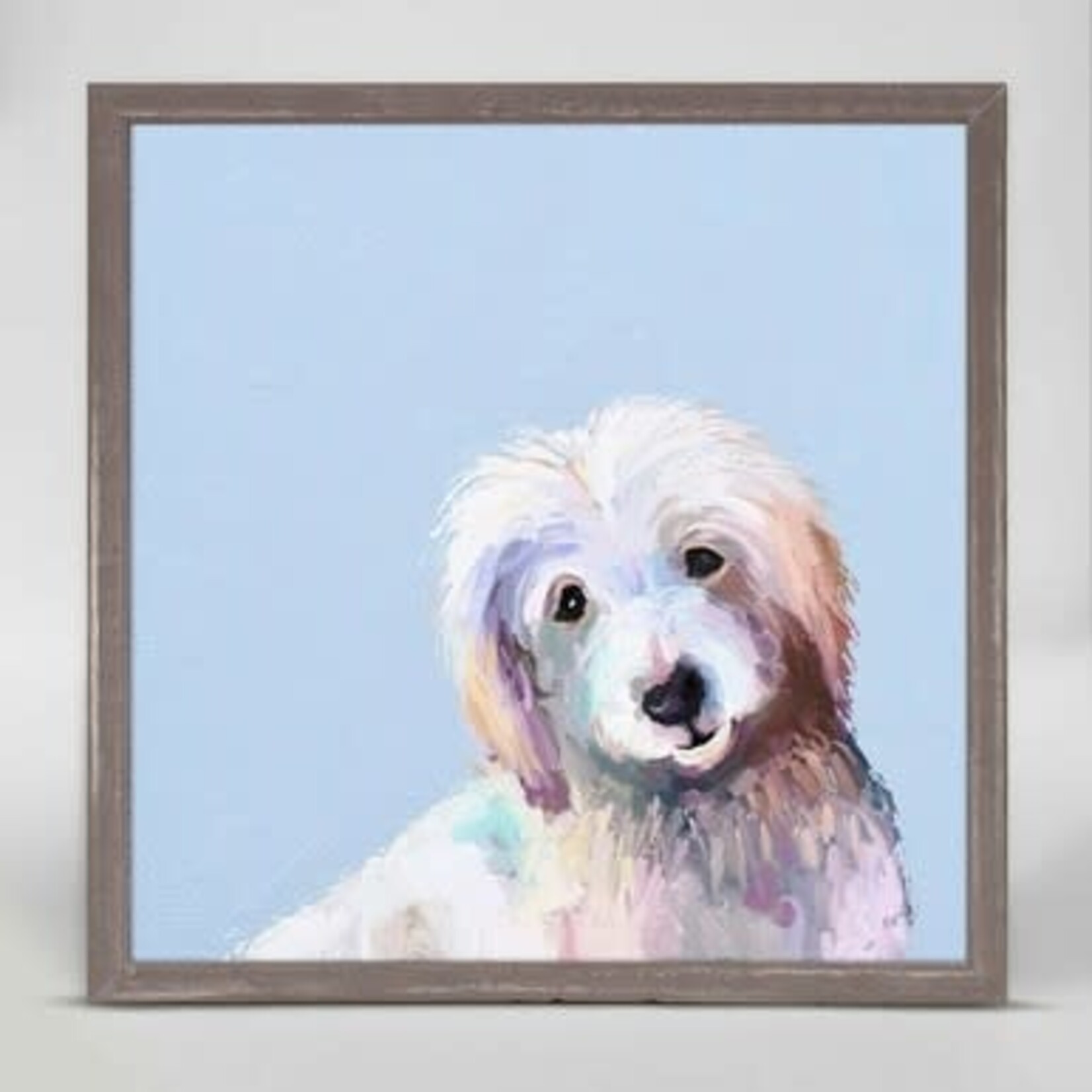 m. lynne designs doodle framed canvas