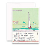 curly girl dreams card