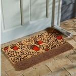 m. lynne designs fall acorn bootscrape coir mat