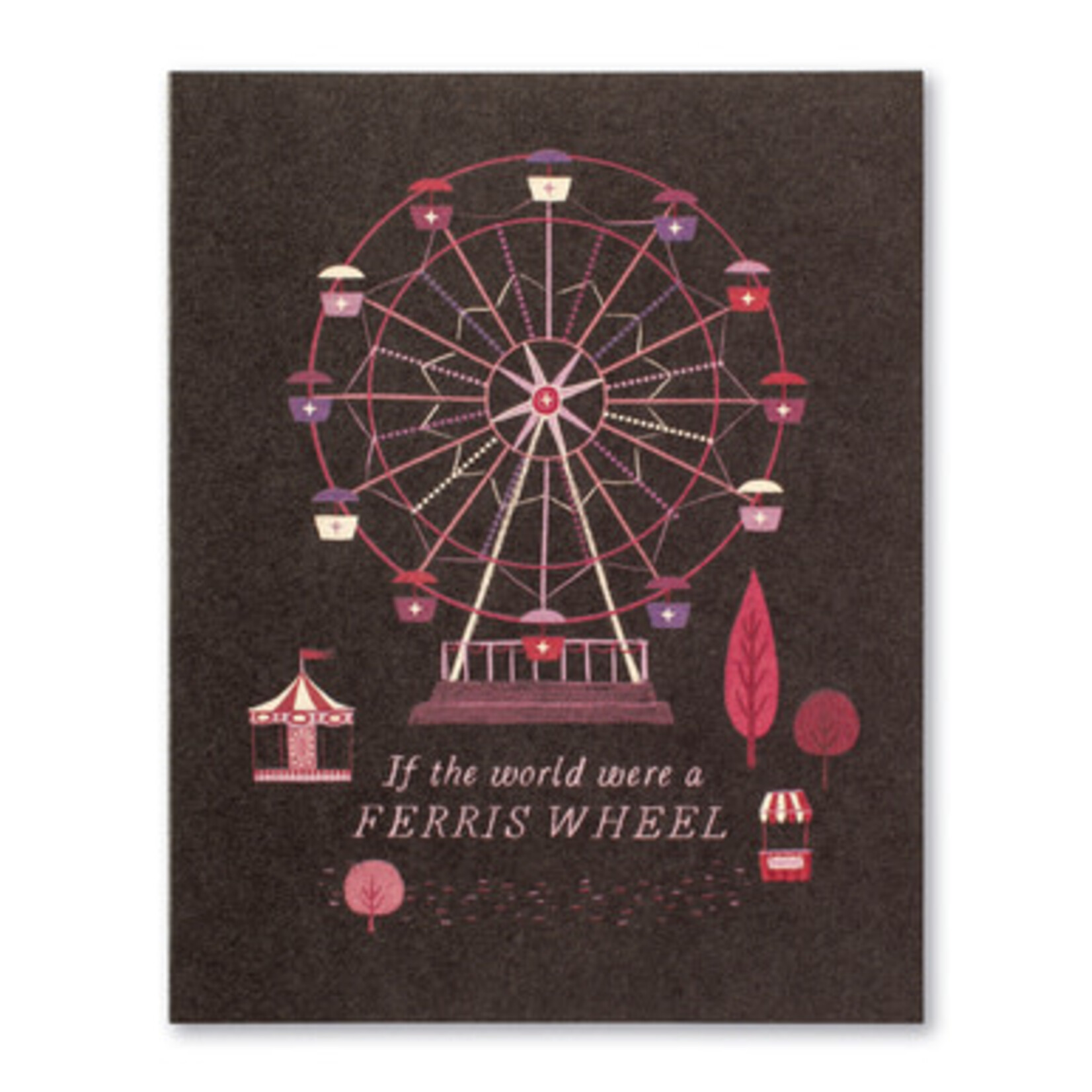 m. lynne designs ferris wheel card
