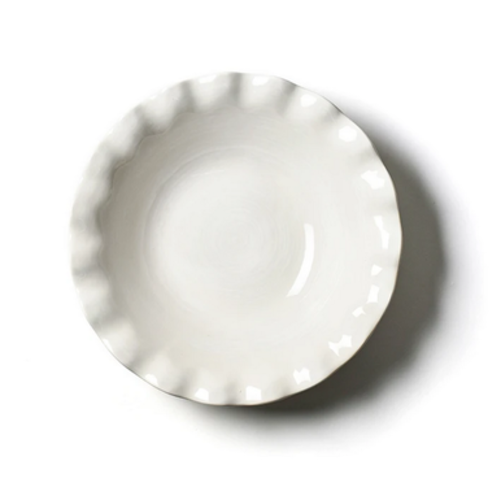 coton colors white ruffle best bowl
